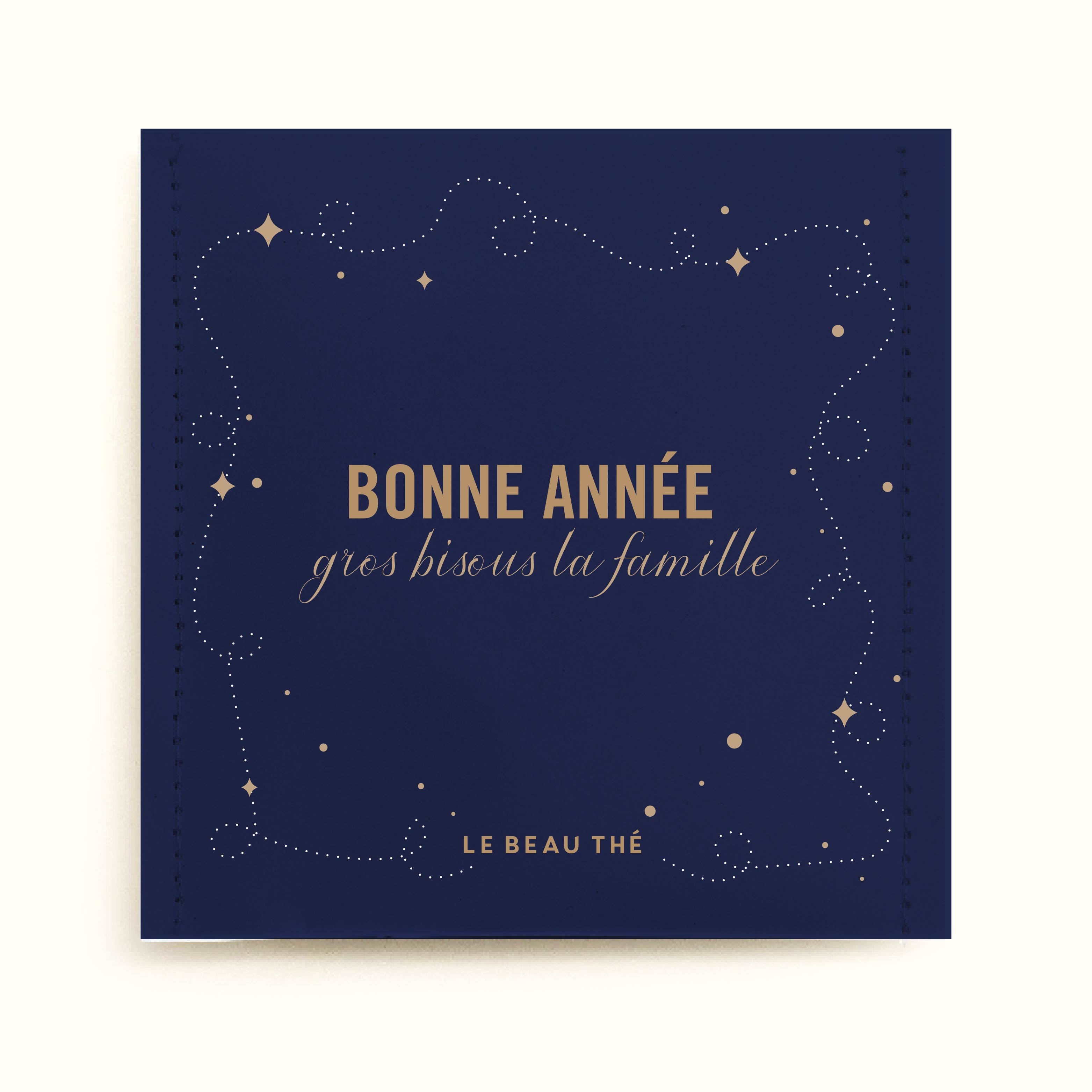 Sachet de thé personnalisé - Éclat de minuit | Le Beau Thé