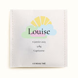 Sachet de thé personnalisé - Naissance nuage | Le Beau Thé