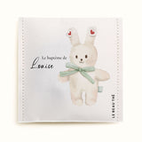 Sachet de thé personnalisé - Naissance peluche lapin | Le Beau Thé