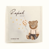 Sachet de thé personnalisé - Naissance peluche ours | Le Beau Thé