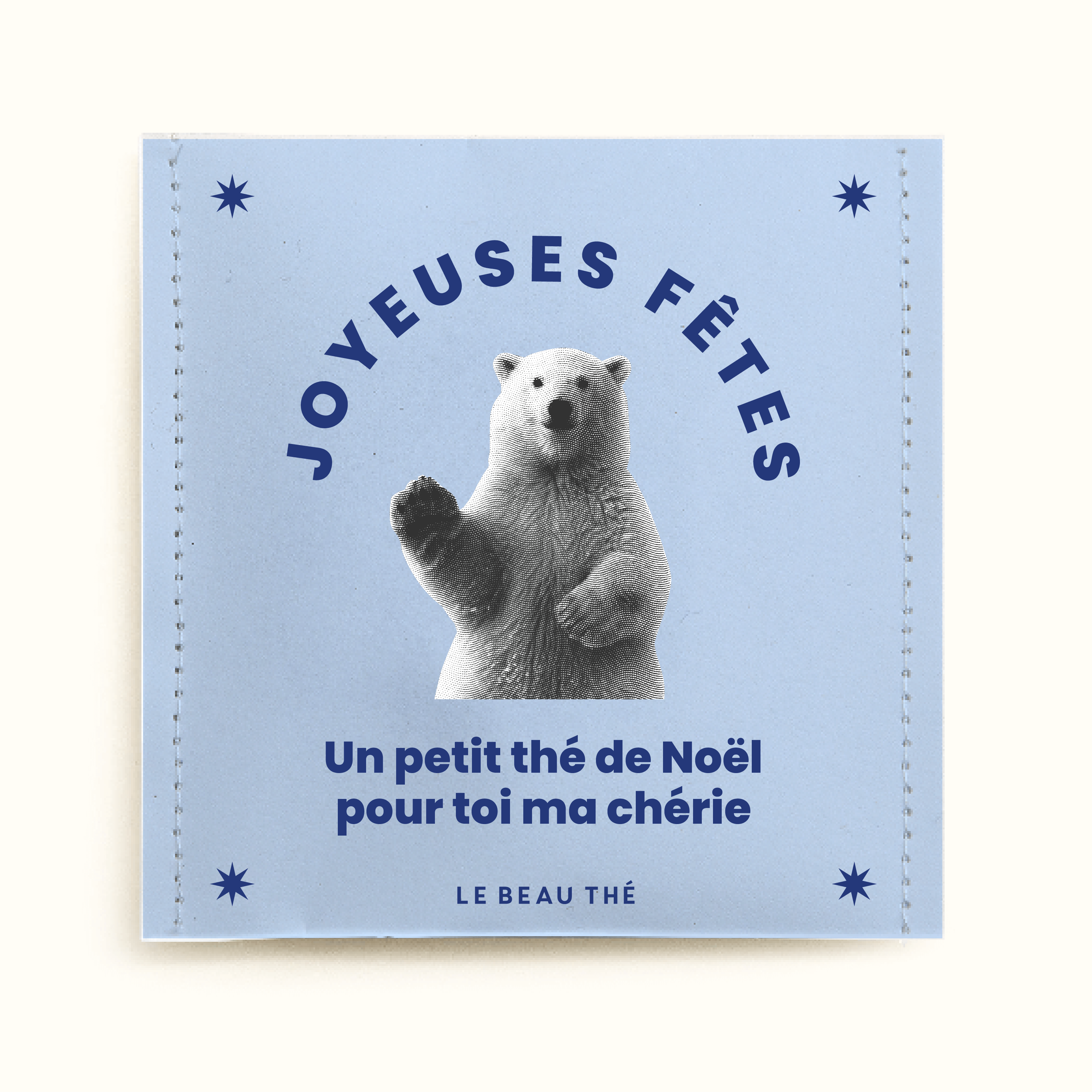 Sachet de thé personnalisé - Ours polaire | Le Beau Thé