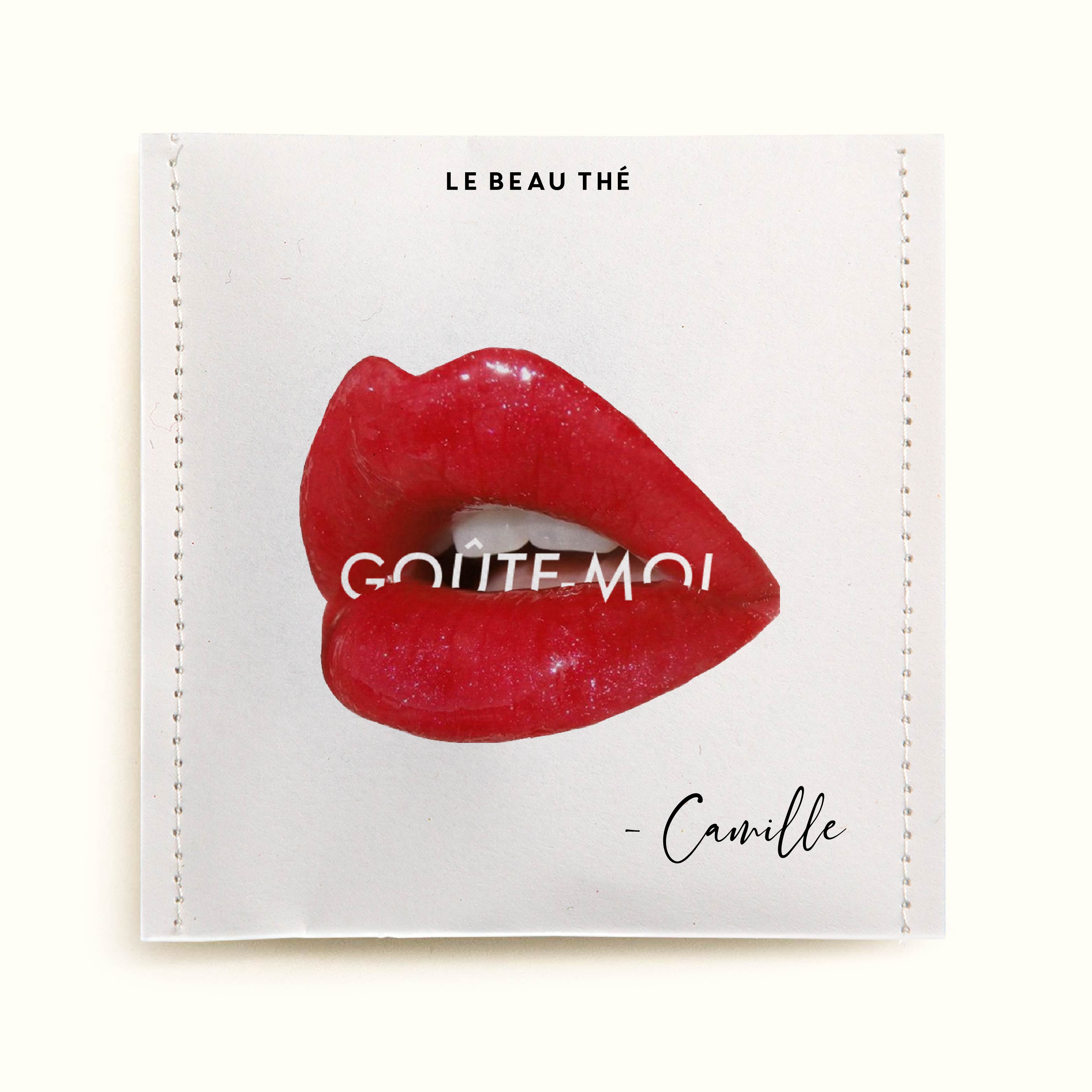 Sachet de thé personnalisé - Une Saint-Valentin gourmande | Le Beau Thé