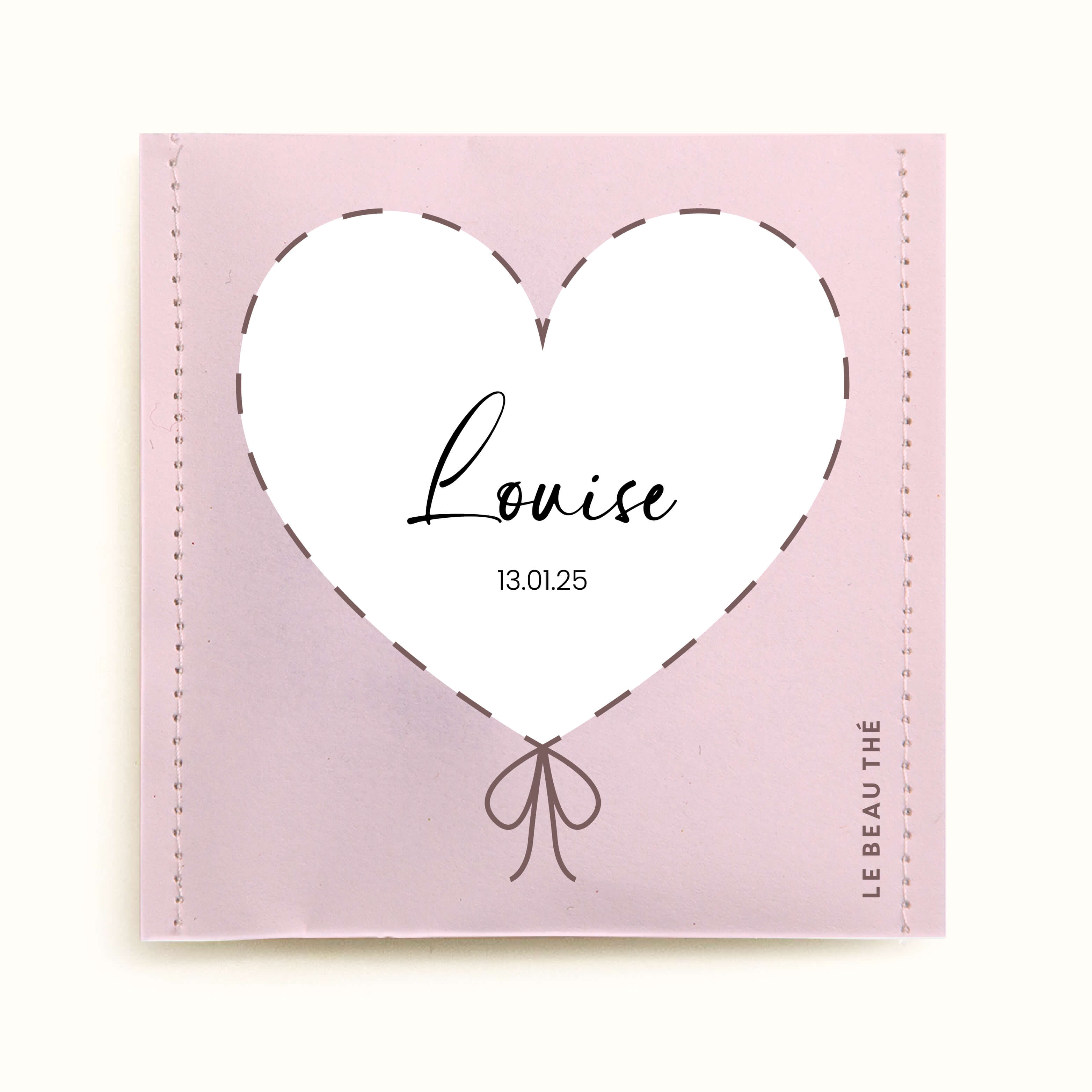 Sachet de thé personnalisé - Naissance ballon | Le Beau Thé