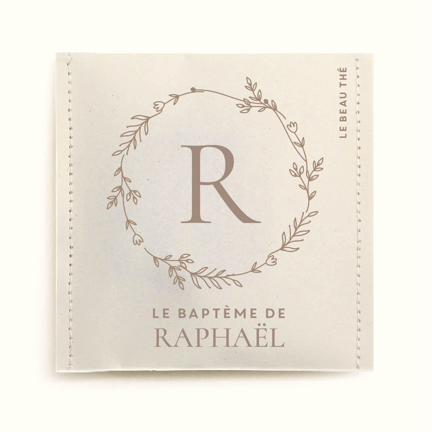Sachet de thé personnalisé - Naissance douce | Le Beau Thé