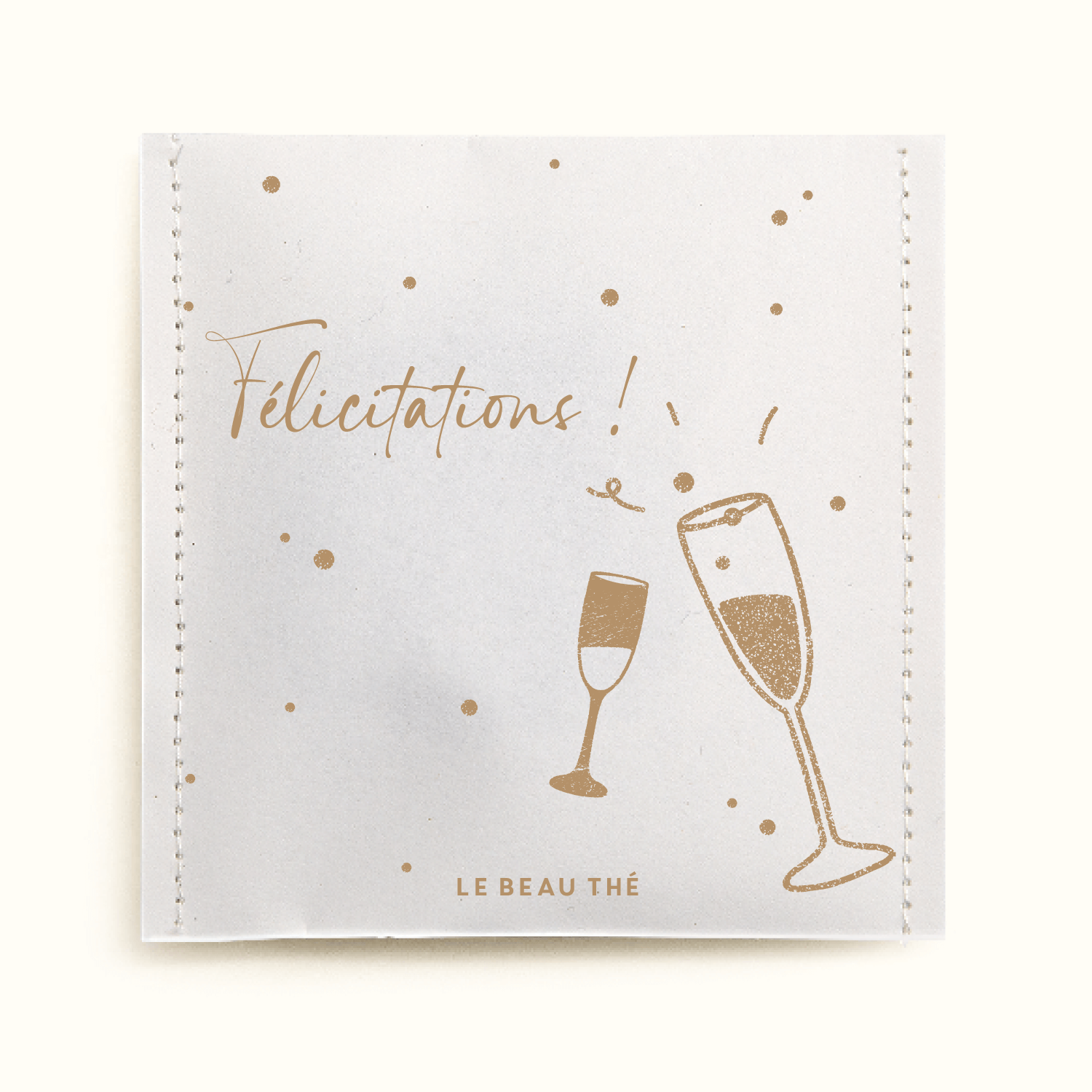 Sachet de thé personnalisé - Diplôme Célébration | Le Beau Thé