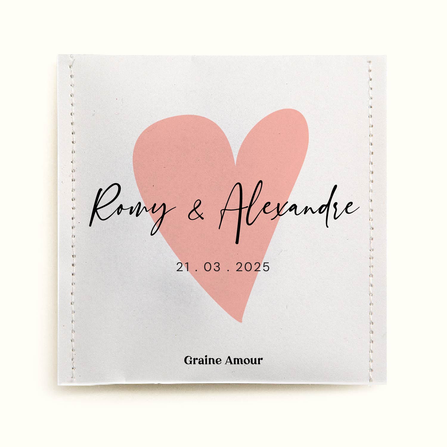 Sachet de graines à semer - Mariage déclaration d'amour | Le Beau Thé