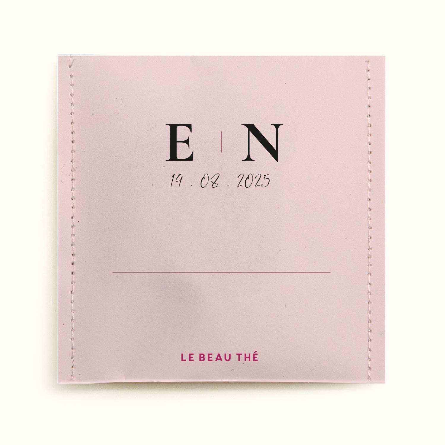 Sachet de thé personnalisé - Marque-place | Le Beau Thé