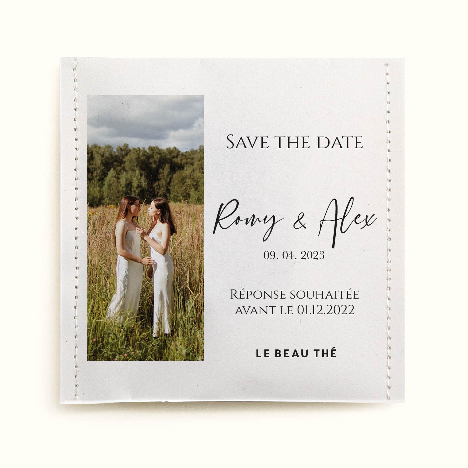 Sachet de thé - Mariage Amour | Le Beau Thé