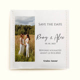 Sachet de graines à semer - Save the date à planter | Sachet de graines personnalisé