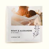 Sachet de thé personnalisé - Mariage élégant | Le Beau Thé