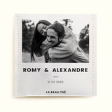 Sachet de thé personnalisé - Mariage illustré | Le Beau Thé