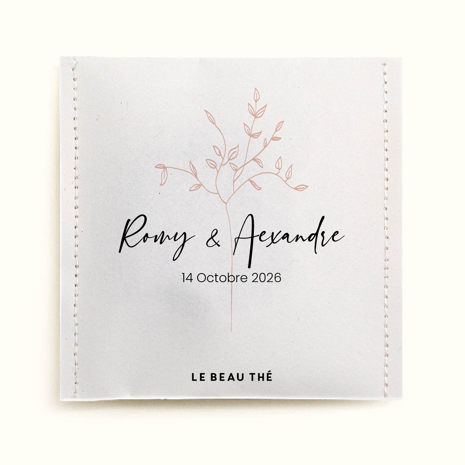 Sachet de thé - mariage arbre éternel | Le Beau Thé