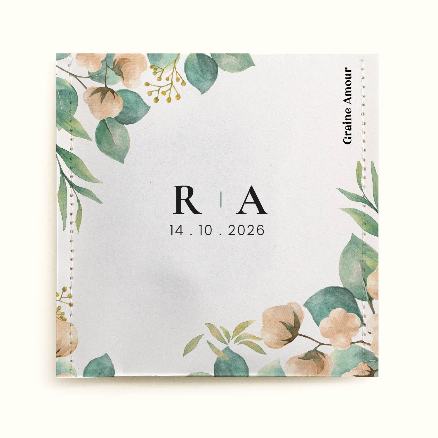 Sachet de graines à semer - Mariage floraison d'amour | Le Beau Thé