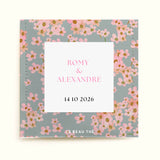 Sachet de thé personnalisé - Mariage pluie de fleurs | Le Beau Thé