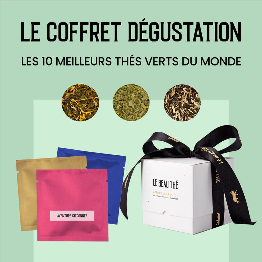 Coffret dégustation des 20 meilleurs thés du monde*