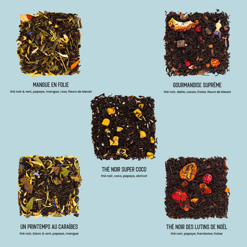 Coffret dégustation des 20 meilleurs thés du monde*