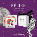 Boîte Astro - coffret cadeau de 11 sachets de thé personnalisés