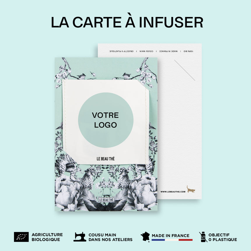 Le calendrier de l'avent mini - 24 sachets de thé personnalisés (Pro)