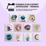 Boîte Astro - coffret cadeau de 11 sachets de thé personnalisés