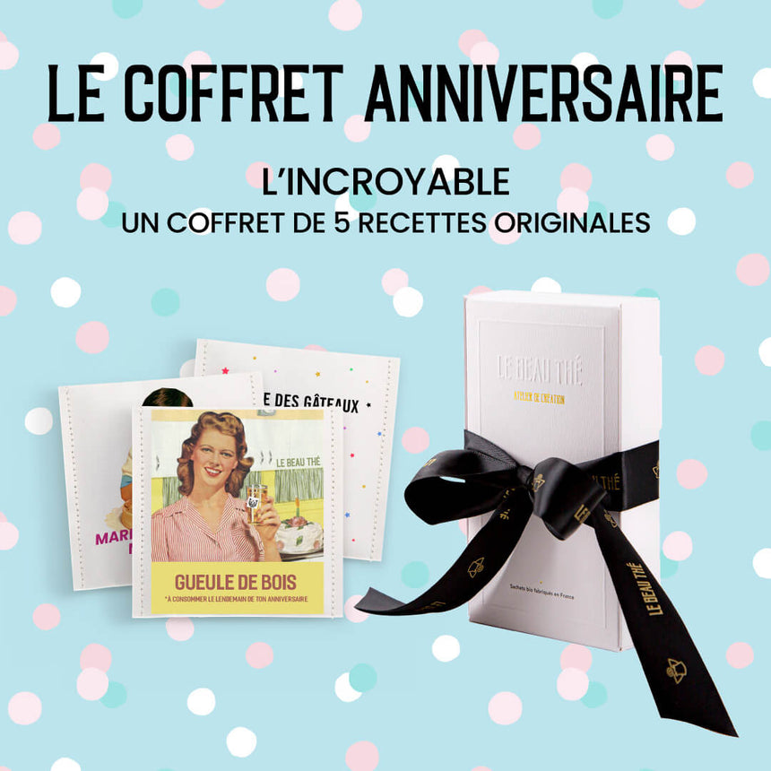 Le coffret anniversaire | L'Incroyable