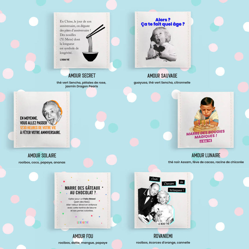 Le coffret anniversaire | Le Somptueux