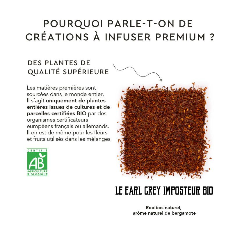 Le Earl Grey imposteur bio 💂‍