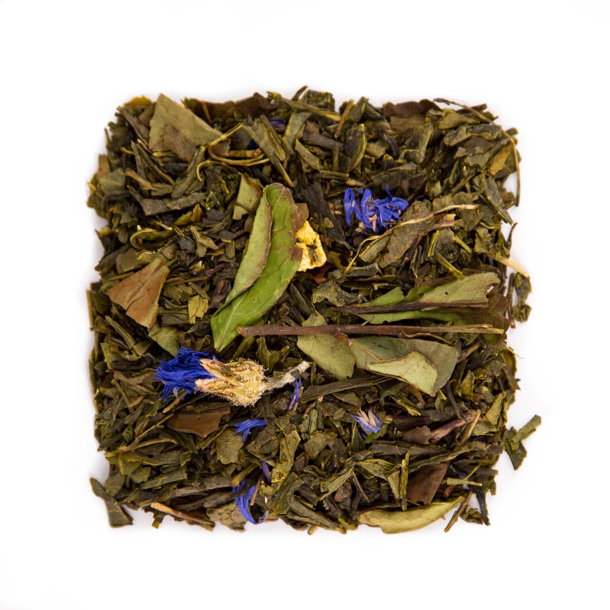 Recette de thé vert en vrac Détox tropicale, par Le Beau Thé sachets de thé personnalisés