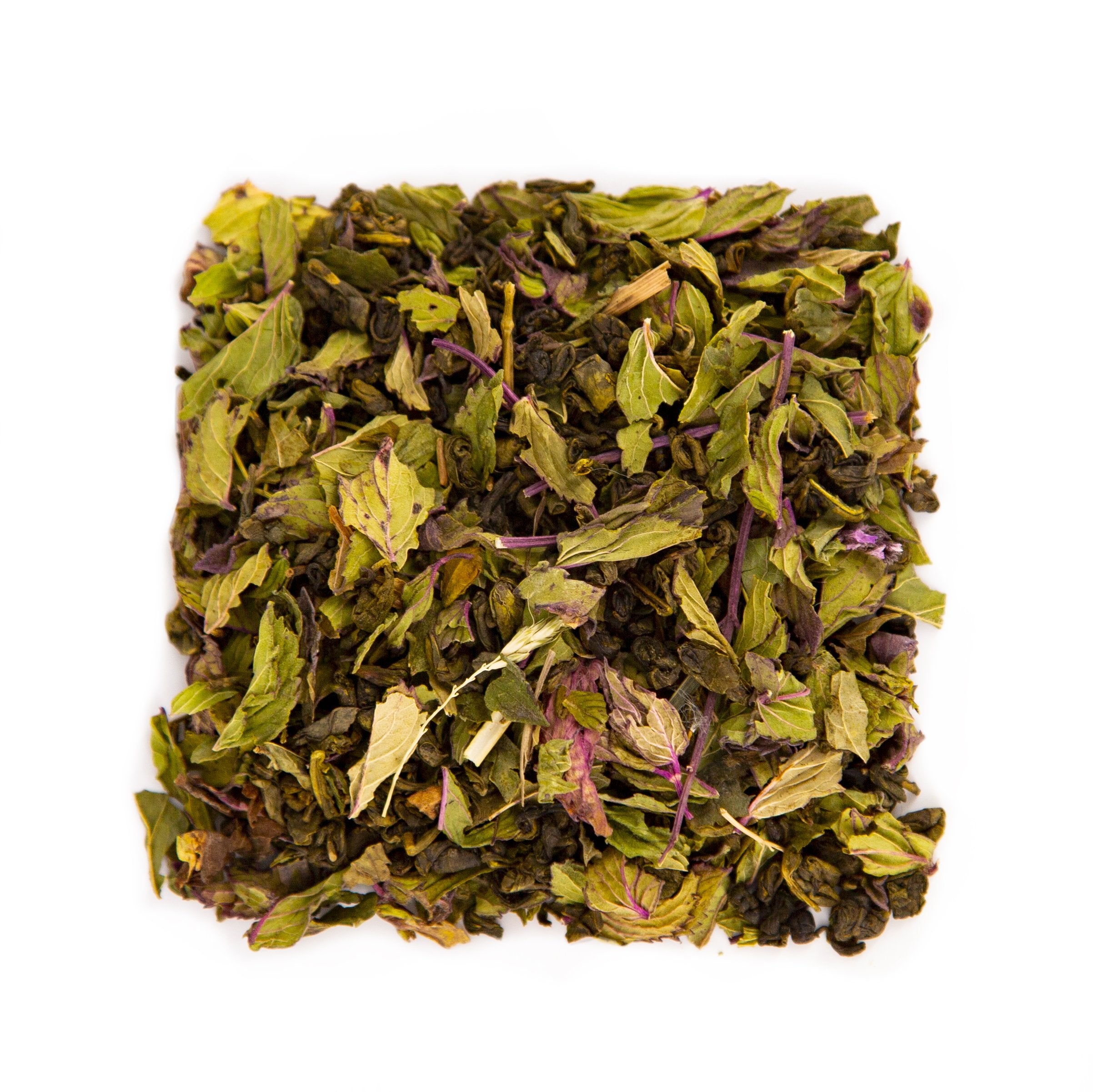 Recette de thé vert en vrac Trésor du désert par Le Beau Thé sachets de thé personnalisés