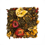 Recette de thé vert en vrac Une fabuleuse histoire fruitée par Le Beau Thé sachets de thé personnalisés