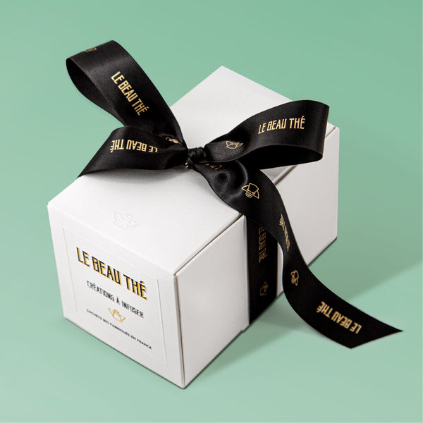 Coffret luxe de 20 sachets de thé publicitaire Le Beau Thé - Cadoétik