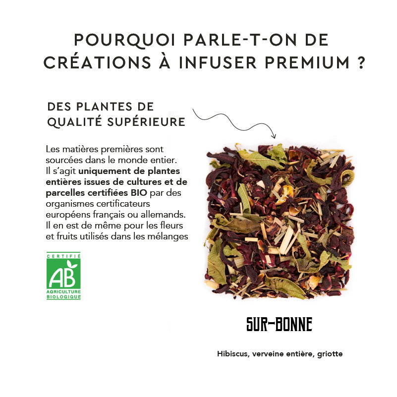 Sur-bonne infusion en vrac