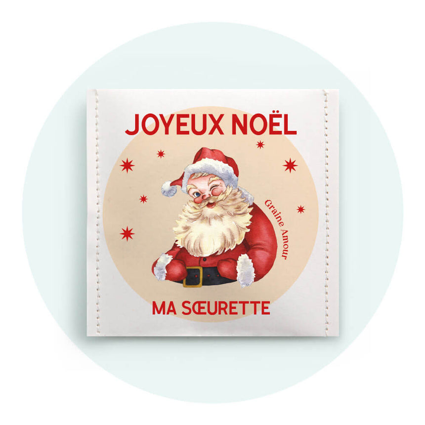 Noël magique | Sachet de graines personnalisé