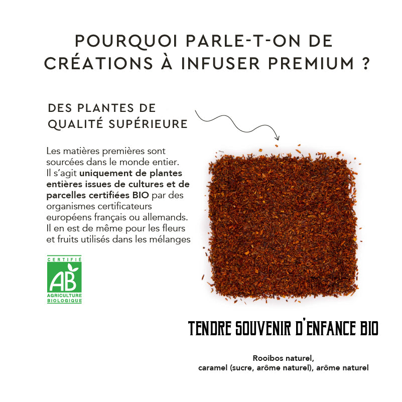 Tendre souvenir d’enfance bio